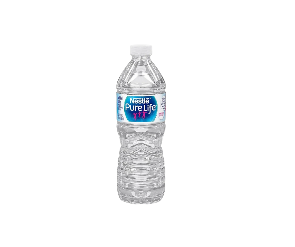 Nestle Pure Life Water 500ml bottle, pure and refreshing bottled drinking water
