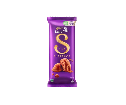 Cadbury Silk Chocolate 60g pack, smooth and creamy milk chocolate bar, rich and indulgent premium sweet treat (105 characters)
