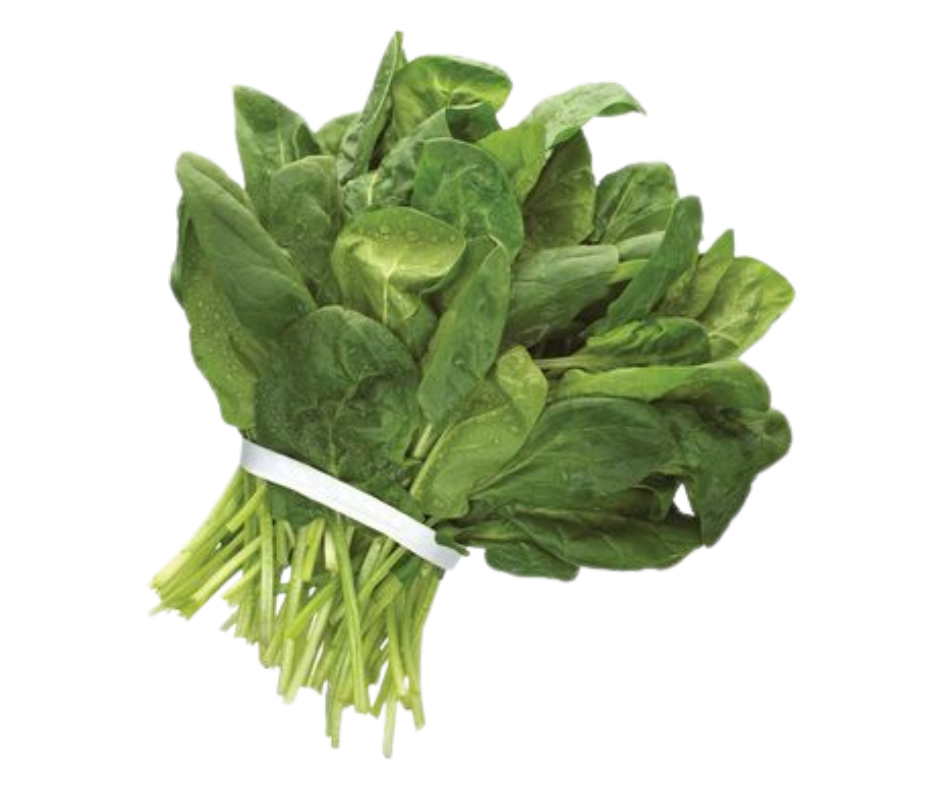 Fresh spinach leaves, vibrant green leafy vegetable, rich in nutrients, commonly used in salads, Indian dishes, and healthy recipes

