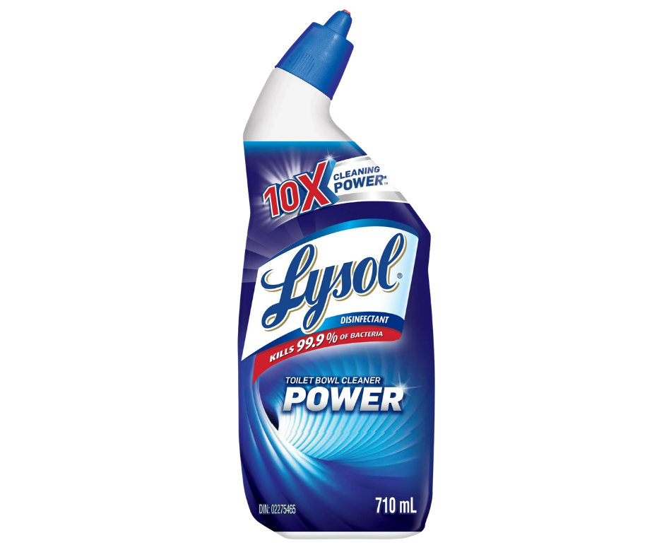 Lysol Power Toilet Bowl Cleaner for deep cleaning and germ removal