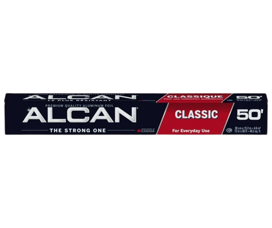Alcan Aluminum Foil Wrap 12x50 feet for cooking baking and food storage