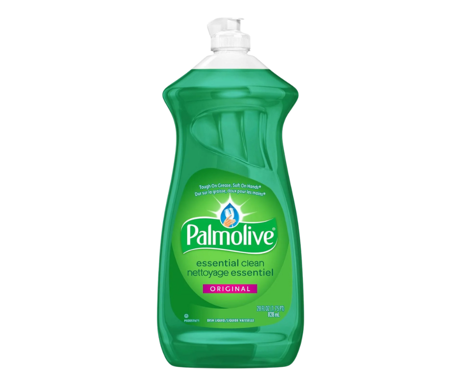 Palmolive Essential Clean Liquid Dish Soap, Original Scent - 828 ml bottle