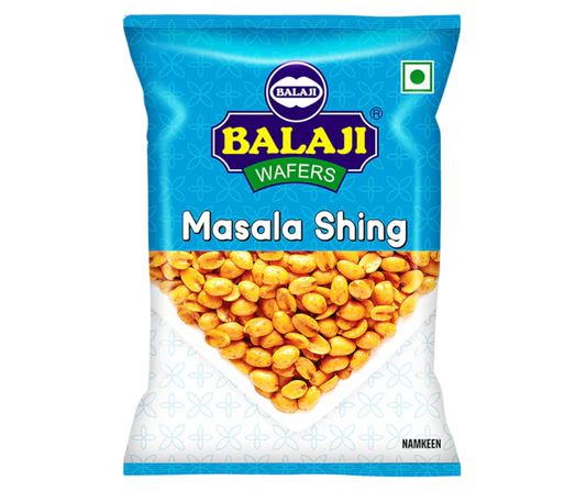 Balaji Masala Singh 45 g crunchy masala flavored peanuts snack
