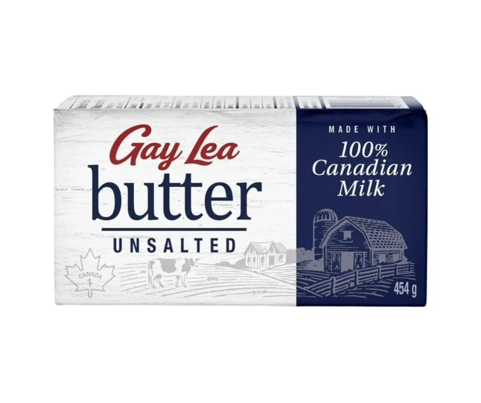 Gay Lea Unsalted Butter 454 g