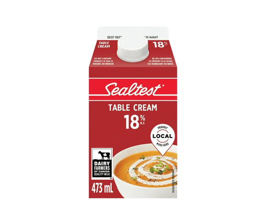Sealtest Table Cream 18% M.F. 473 ml